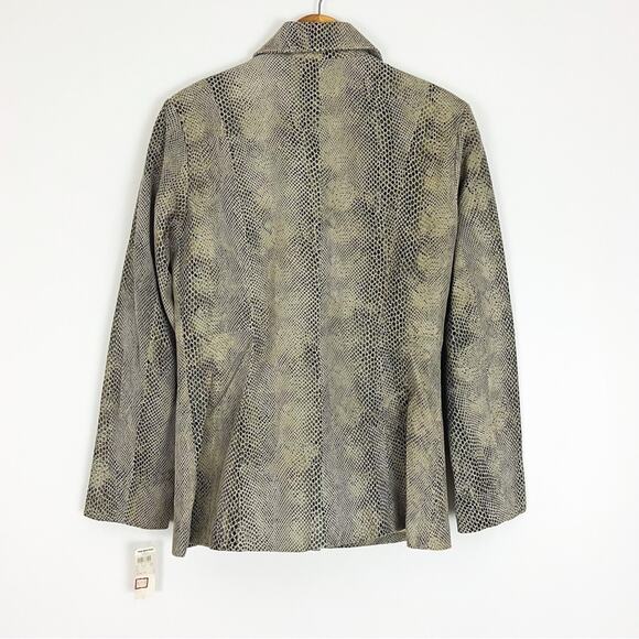 Vintage Deadstock Genuine Leather Snakeskin Jacket - Picture 11 of 13